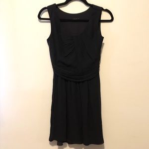 Theory Sleeveless Fit & Flare Dress Black Size 2